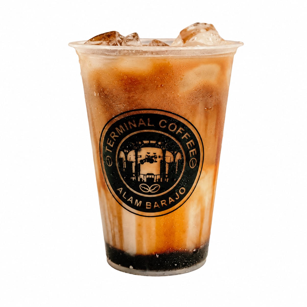 Brown Sugar Latte — kopi susu kekinian best seller Terminal Coffee Alam Barajo