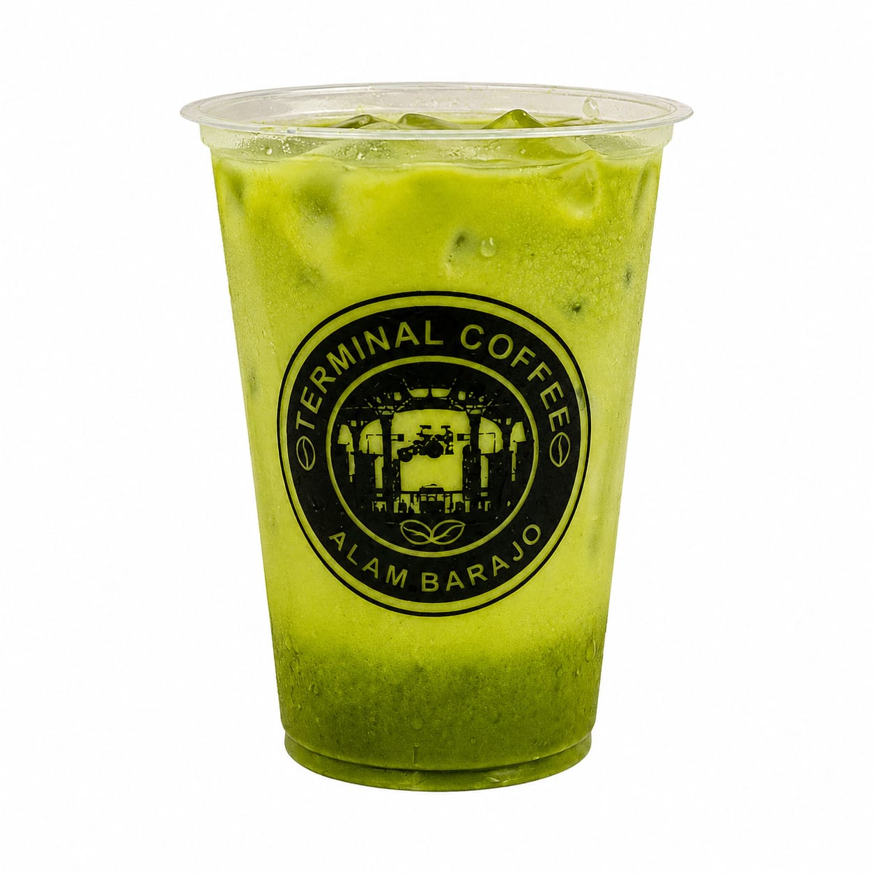 Matcha Latte — minuman non-kopi cafe Terminal Alam Barajo Jambi