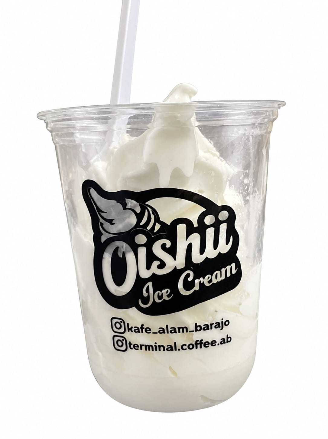 Ice Cream Vanilla — dessert murah cafe Terminal Alam Barajo Jambi